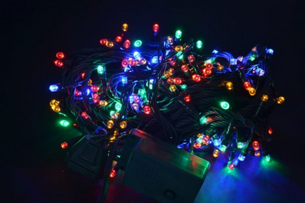 lampki CHOINKOWE LED 200 MULTI programator 13m